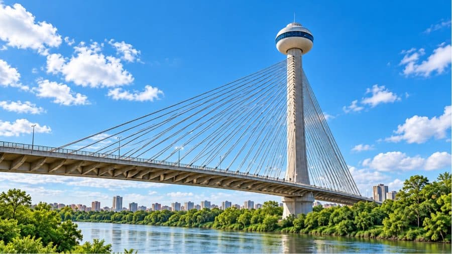 Ponte Estaiada, em Teresina