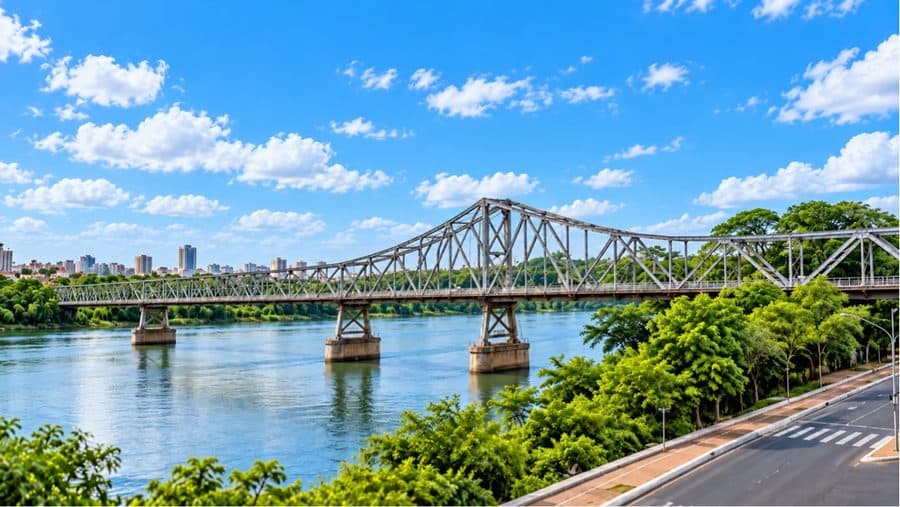 Ponte Metálica, em Teresina